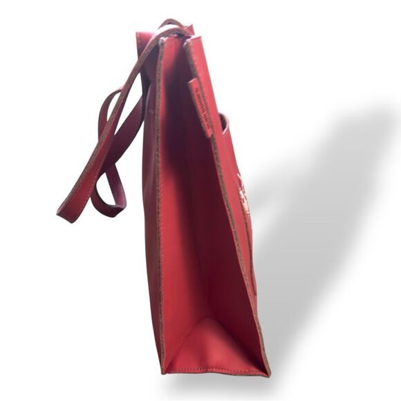 NWOT Alan Stuart Burgundy Mississippi State Tote with Embroidered Emblem - Picture 4 of 10